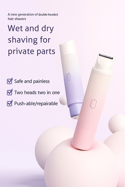 Double Headed Epilator Razor