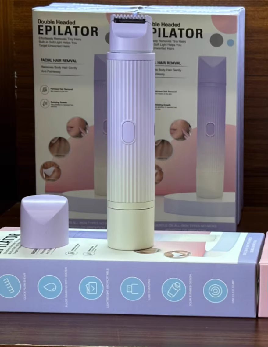 Double Headed Epilator Razor